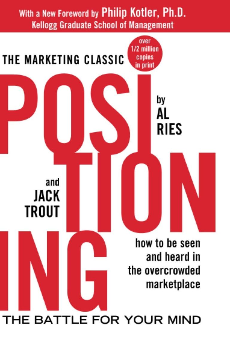 Positioning The Battle For Your Mind Book Cover